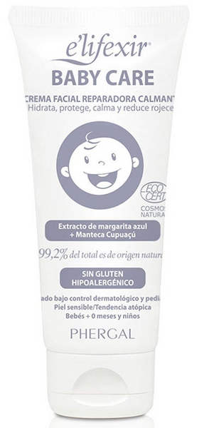 Elifexir Baby Care Crema Facial Reparadora Calmante 50ml