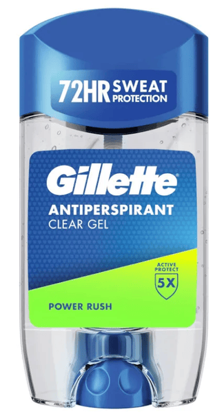Gillette Hombre Power Rush Gel Antitranspirante 70 Ml