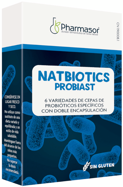 Natbiotics Probiast 10 Cápsulas