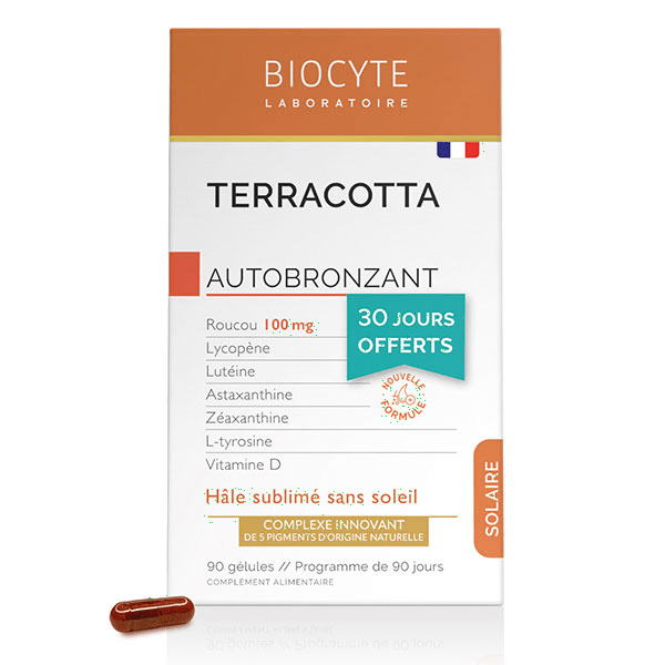 Pack Terracotta Autobronzant Hâle sublimé sans soleil - 90 gélules 2