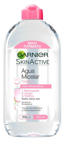 Garnier Skin Active Agua Micelar Todo En Uno 700 Ml