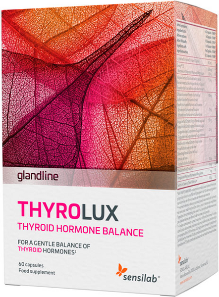 Sensilab Thyrolux Suplemento De Tiroides 60 Cápsulas