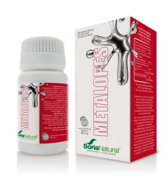 Metalopes Soria Natural 120 Comprimidos De 800 Mg