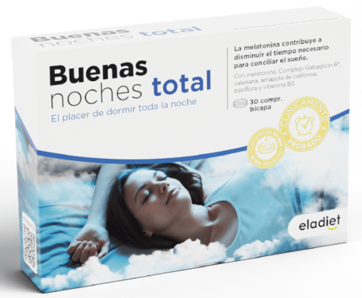 Eladiet Buenas Noches Total 30 Comprimidos