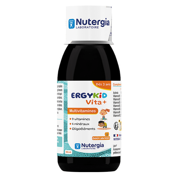 Ergykid Vita+  Multivitamines 150ml 4