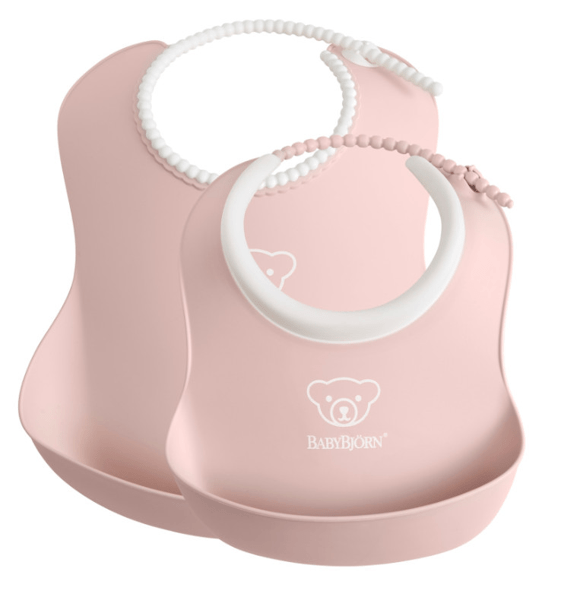 BabyBjörn Baberos Rosa Pastel 2 uds