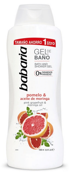 Babaria Gel Pomelo y Aceite de Moringa 1 Litro