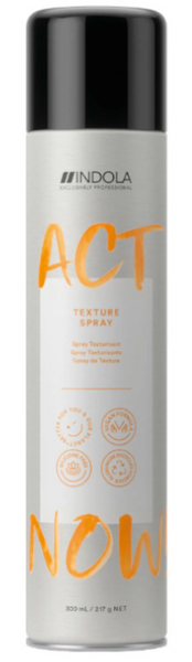 Indola Act Now Spray Texturizante Vegano 300 Ml