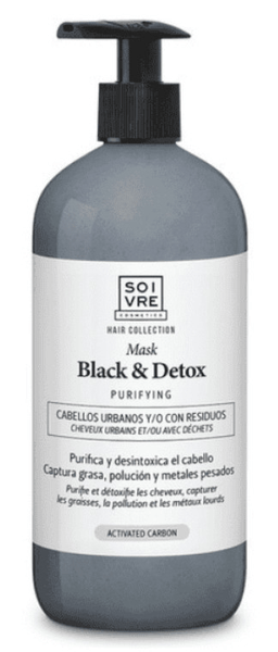 Soivre Black & Detox Mascarilla Capilar 500 Ml