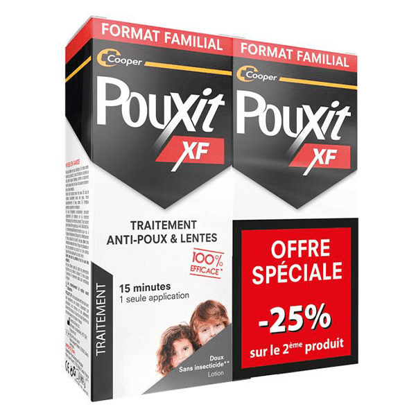 XF Lotion Anti-poux et Lentes 100% efficace Lot de 2x 200ml 3
