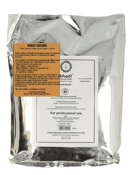 Khadi Herbal Color Rubio Oscuro 500 gr