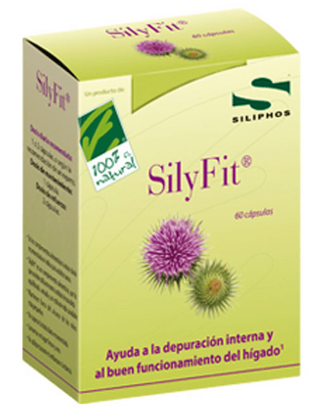 100% Natural Silyfit Digestivo 60 Cápsulas Vegetales