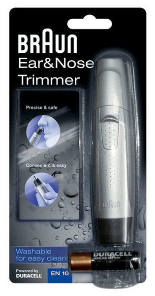 Braun Cortapelos Nariz y Orejas Trimmer EN10