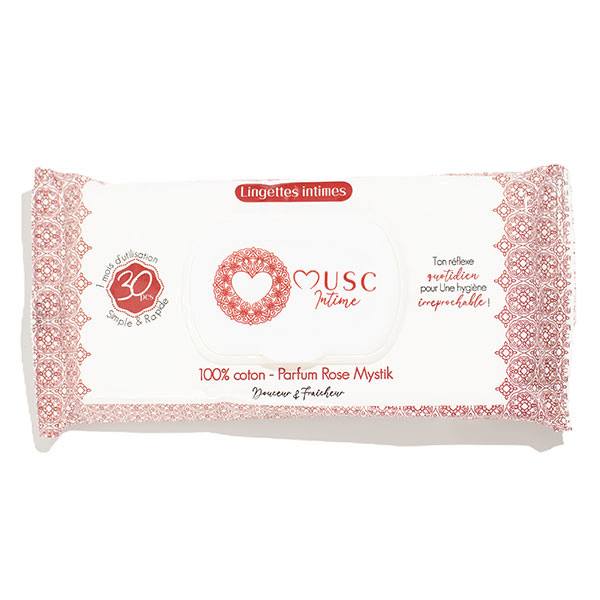 Rose Mystik - l’Envoûtante Lingettes Intime 30 unités 2