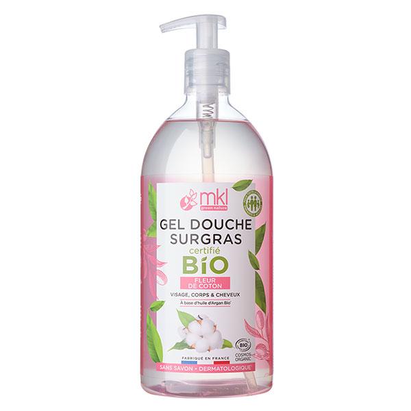 Gel Douche Surgras Fleur de Coton Bio 1L 5