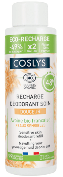 Coslys Recarga Desodorante Avena Piel Sensible 100 Ml