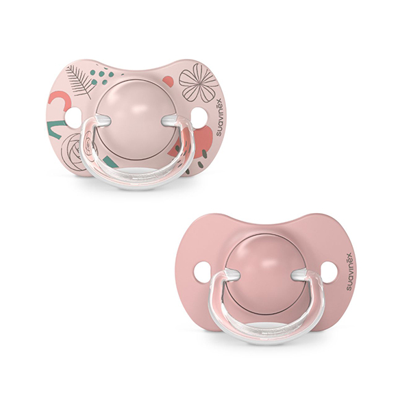 Lot de 2 Sucettes Symétriques Sx Pro 6/18 mois Walk In The Park Nude