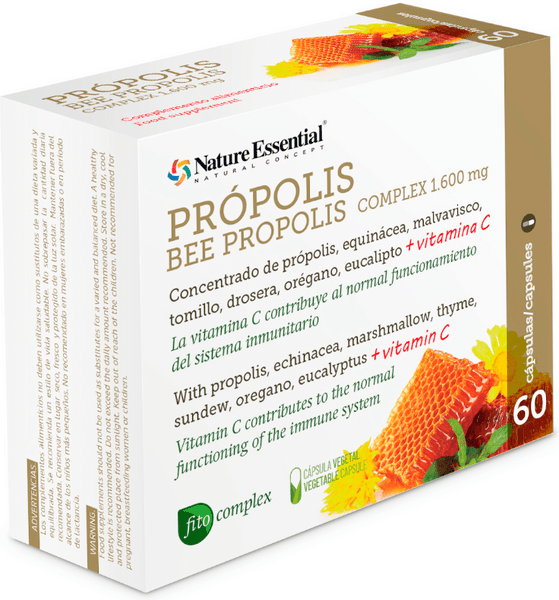 Nature Essential Própolis Complex 1600Mg 60 Cápsulas