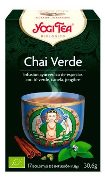 En Oferta Yogi Tea Infusión Chai Verde 17 Bolsitas
