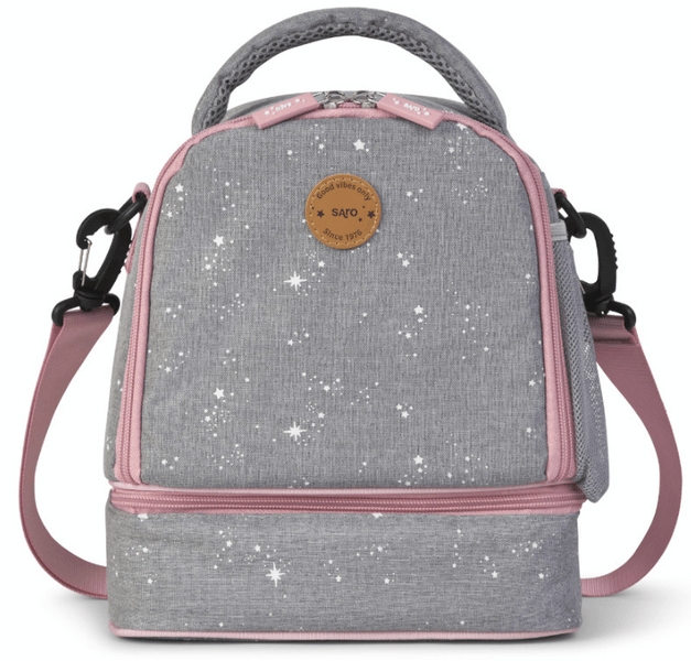 Saro Bolsa Térmica Gris/Rosa