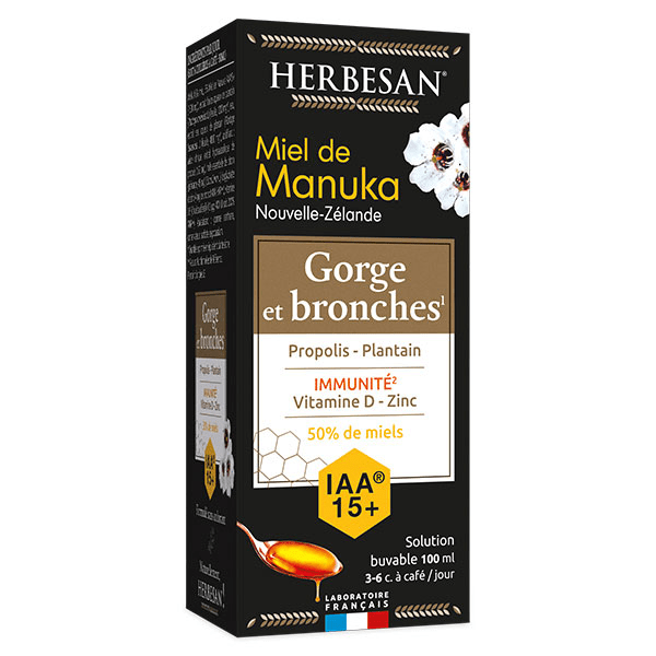 Miel de Manuka Solution Buvable 100ml 5