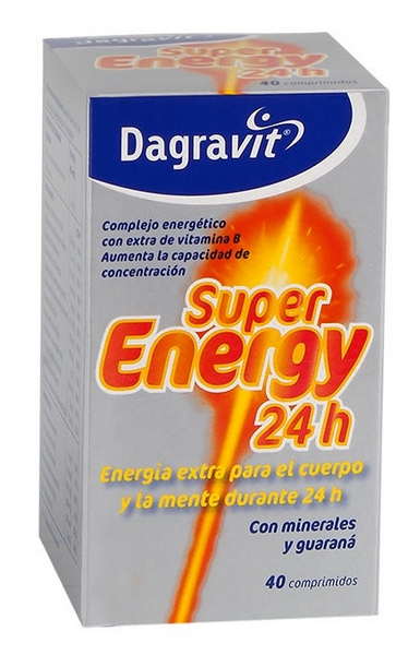 Dagravit Super ENERGY 24H 40 Comprimidos