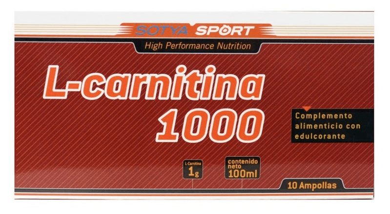 Sotya L-Carnitina 1000 Mg 10 Ampollas