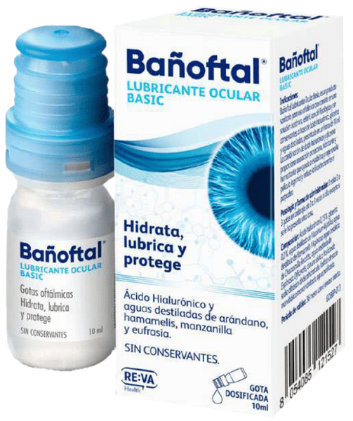 Bañoftal Lubricante Ocular Basic 10 Ml - Imagen 3