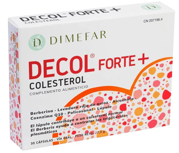 Dimefar Roja Decol Forte+ 30Caps - Imagen 2