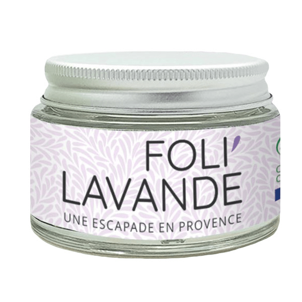 - Crème visage Foli'Lavande Bio - 99% naturelle - 50ml