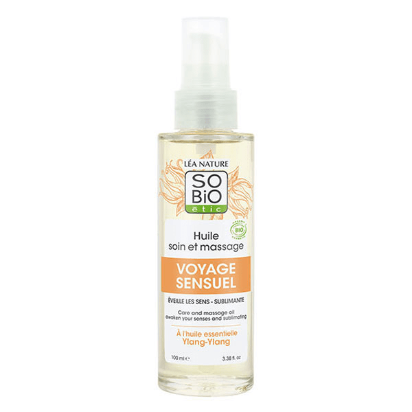 Léa Nature So Bio Etic, Huile soin et massage Voyage sensuel bio 100ml