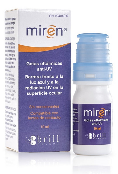 Miren Gotas Oftálmicas Anti-UV 10ml