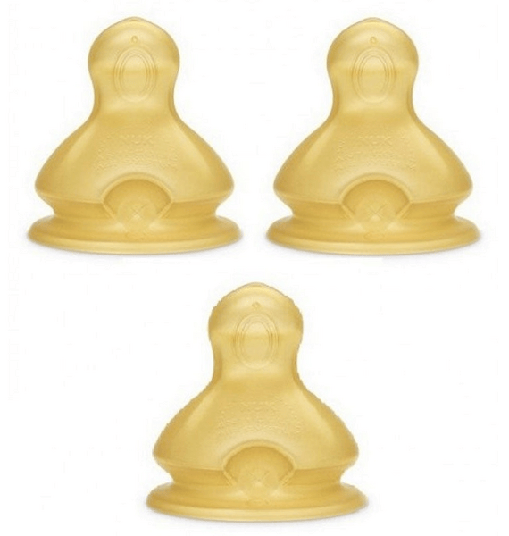 Nuk Tetina First Choice 3 Unidades Látex Talla 2L +6m
