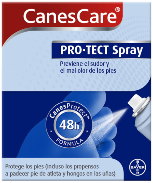 Canescare Pro-Tect Desodorante De Pies Control Del Sudor Spray 150 Ml