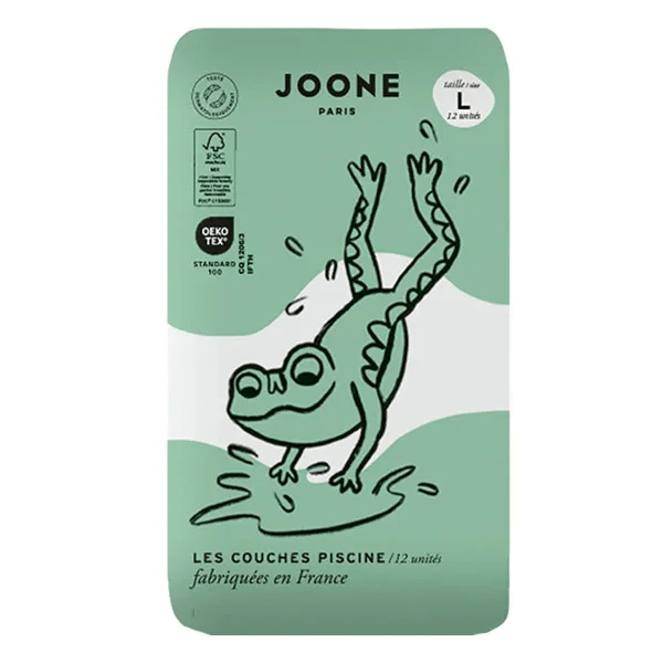 Couches Piscine 12/18kg Taille L - 12 unités 2