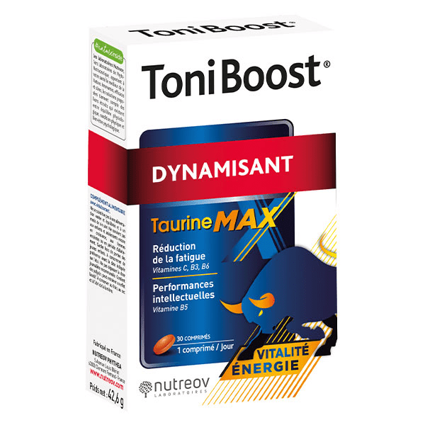 Toniboost Taurine Max 30 comprimés 4