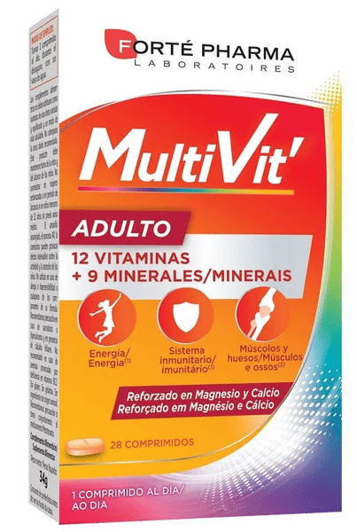 Forté Pharma Forte Pharma Energy Multivit Adulto 28 Comprimidos