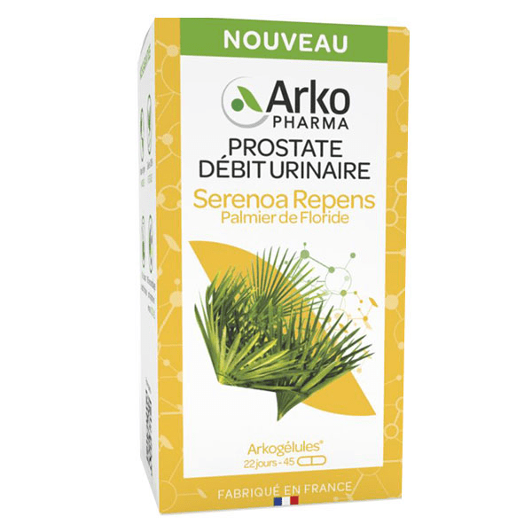Arkogélules Prostate & Débit Urinaire Serenoa Repens 45 gélules 3