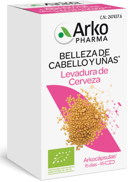 Arkopharma Arkocápsulas Levadura De Cerveza 45 Cápsulas