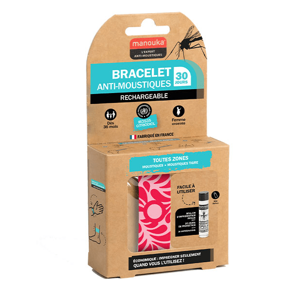 Bracelet Anti-moustiques Ado - Motif Pétale 2