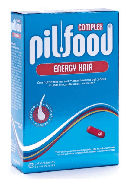 En Oferta Pilfood Complex Energy Hair 60 Comprimidos