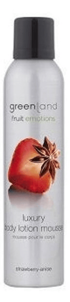 Loción Corporal Mousse Fresa-Anís Greenland 200 ml