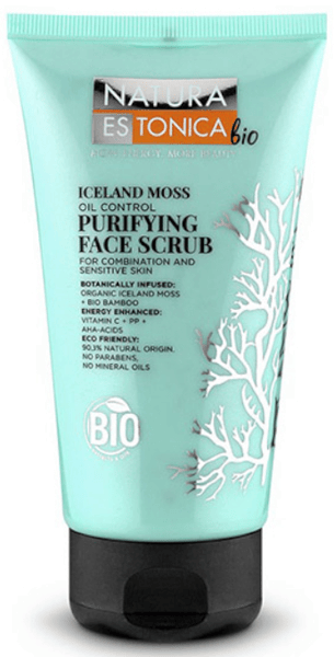 Natura Estonica Musgo de Islandia Exfoliante Facial 150 ml