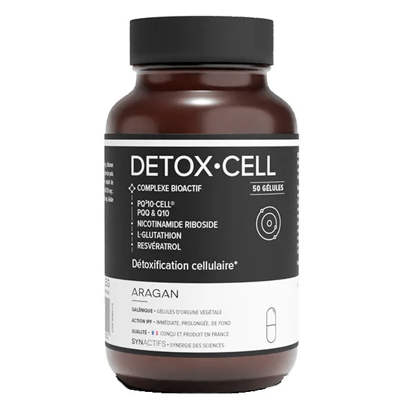 Aragan Detox- Cell PQ³10-CELL® vitalité cellulaire – 30 gélules 4