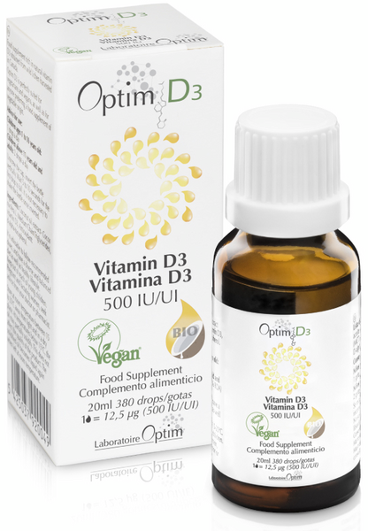 Optim Vitamina D3 500 UI 20 Ml