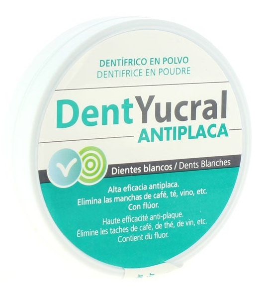 Dentyucral Dentífrico En Polvo Antiplaca 50g