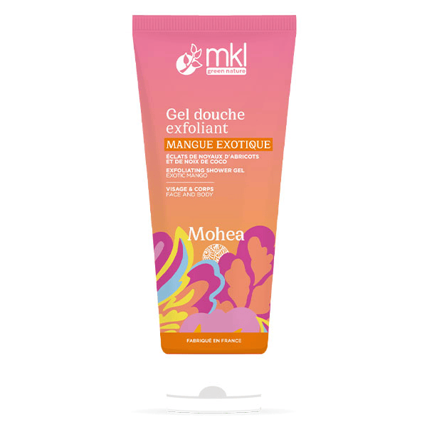 Mohea Après-Soleil Gel Douche Exfoliant Mangue Exotique Bio 200ml 2