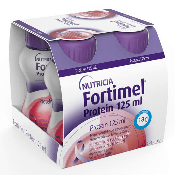 Nutricia Fortimel Protein Sabor Frutos Rojos 4X125 Ml