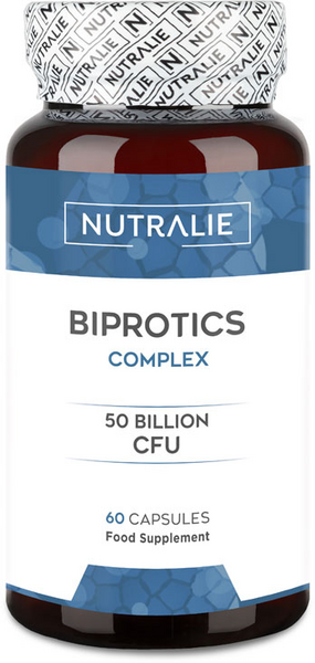 Nutralie Probióticos Intestinales 10 Cepas Biprotics 60 Cápsulas