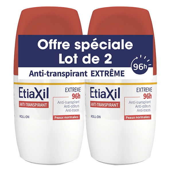 Déodorant Anti-transpirant 96h Lot de 2 x50ml 5